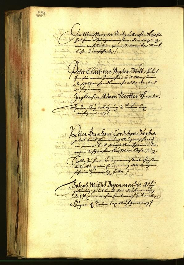 Civic Archives of Bozen-Bolzano - BOhisto Minutes of the council 1664 