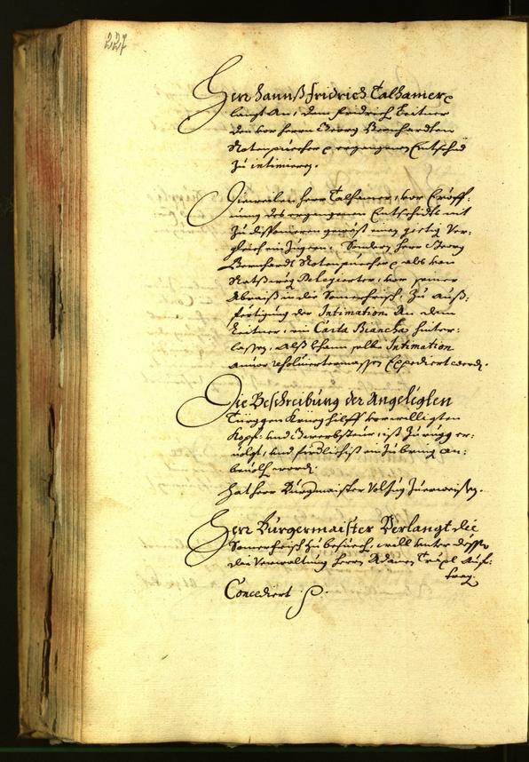 Civic Archives of Bozen-Bolzano - BOhisto Minutes of the council 1664 