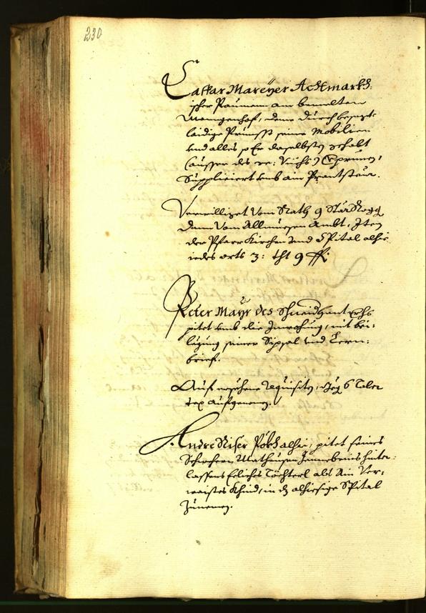 Civic Archives of Bozen-Bolzano - BOhisto Minutes of the council 1664 