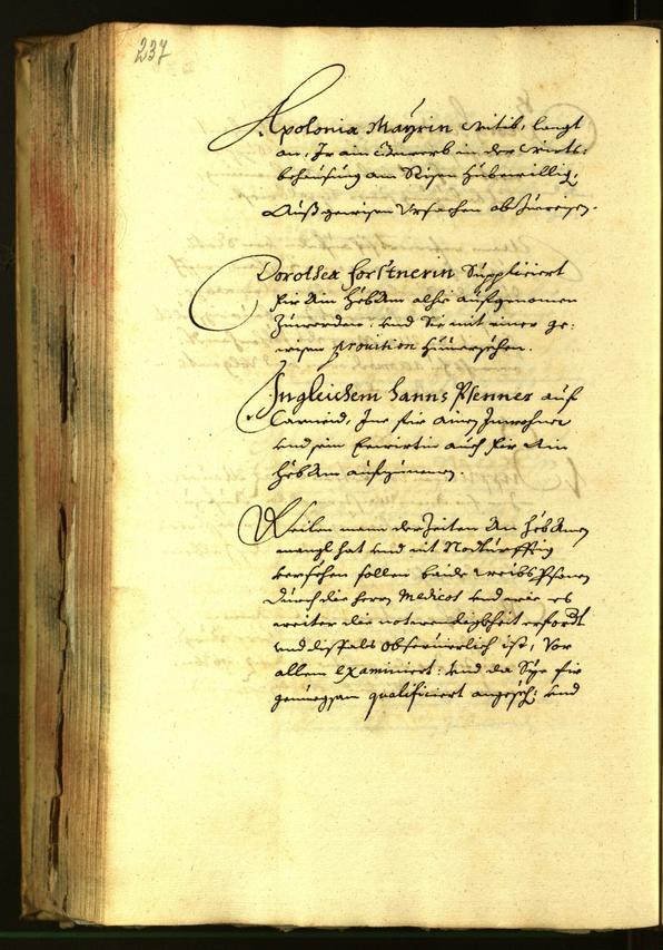 Stadtarchiv Bozen - BOhisto Ratsprotokoll 1664 