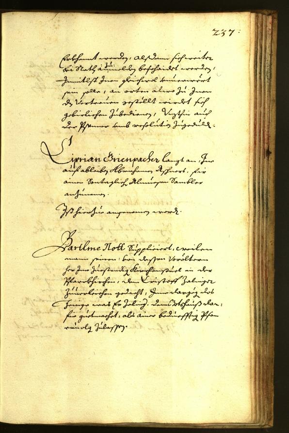 Civic Archives of Bozen-Bolzano - BOhisto Minutes of the council 1664 