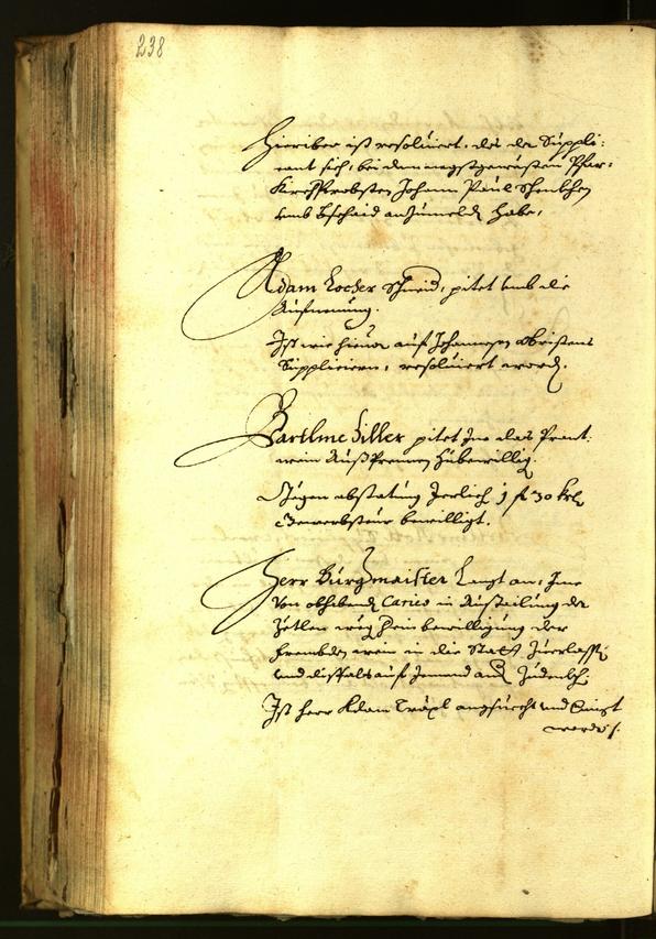 Civic Archives of Bozen-Bolzano - BOhisto Minutes of the council 1664 