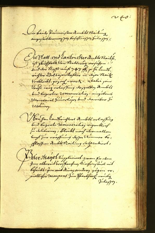 Civic Archives of Bozen-Bolzano - BOhisto Minutes of the council 1664 