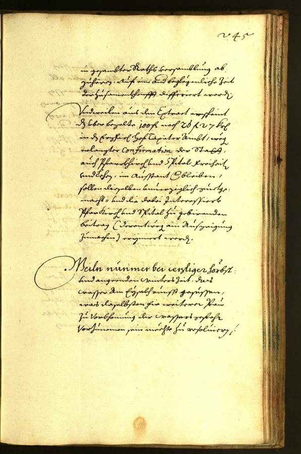 Stadtarchiv Bozen - BOhisto Ratsprotokoll 1664 