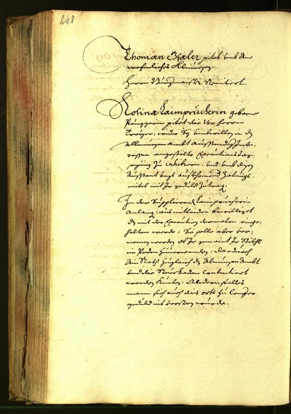 Civic Archives of Bozen-Bolzano - BOhisto Minutes of the council 1664 