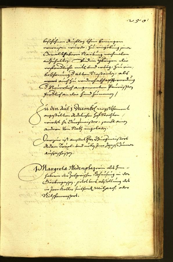 Stadtarchiv Bozen - BOhisto Ratsprotokoll 1664 