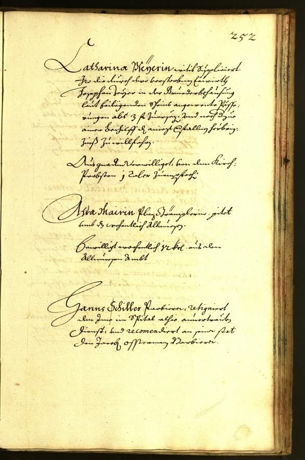 Stadtarchiv Bozen - BOhisto Ratsprotokoll 1664 