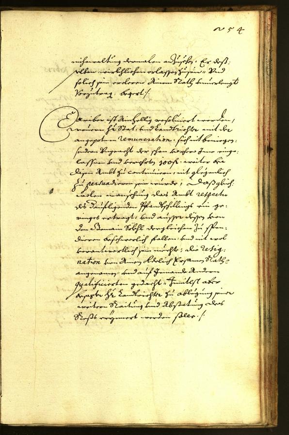 Stadtarchiv Bozen - BOhisto Ratsprotokoll 1664 