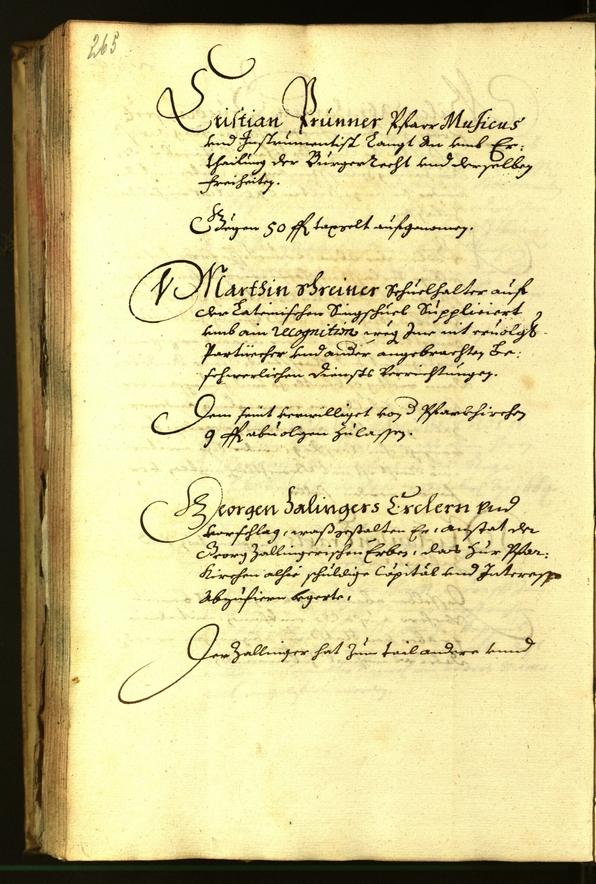 Stadtarchiv Bozen - BOhisto Ratsprotokoll 1664 