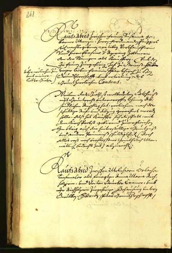 Stadtarchiv Bozen - BOhisto Ratsprotokoll 1664 