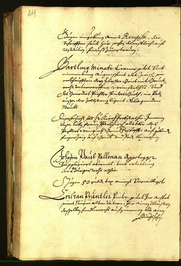 Civic Archives of Bozen-Bolzano - BOhisto Minutes of the council 1664 