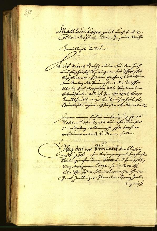 Civic Archives of Bozen-Bolzano - BOhisto Minutes of the council 1664 