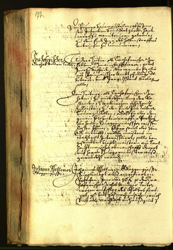 Stadtarchiv Bozen - BOhisto Ratsprotokoll 1664 