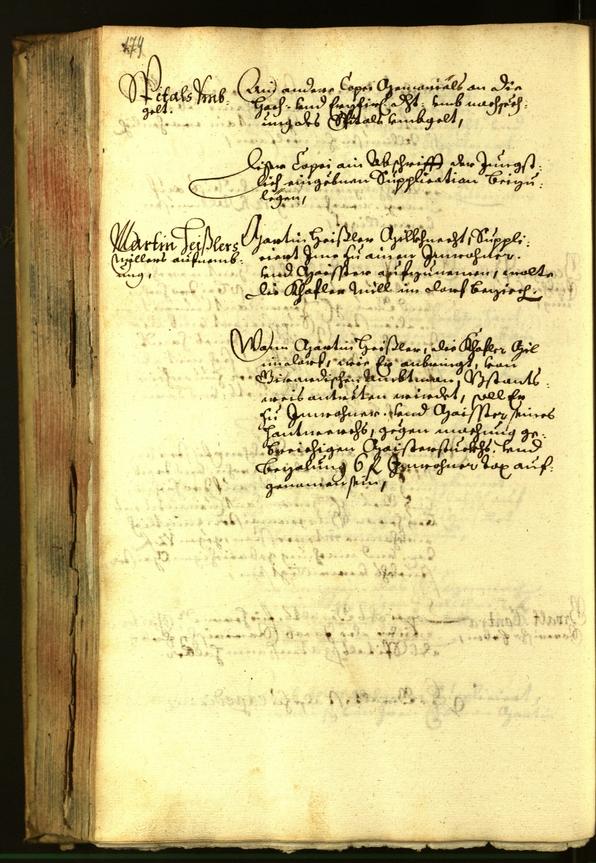 Civic Archives of Bozen-Bolzano - BOhisto Minutes of the council 1664 