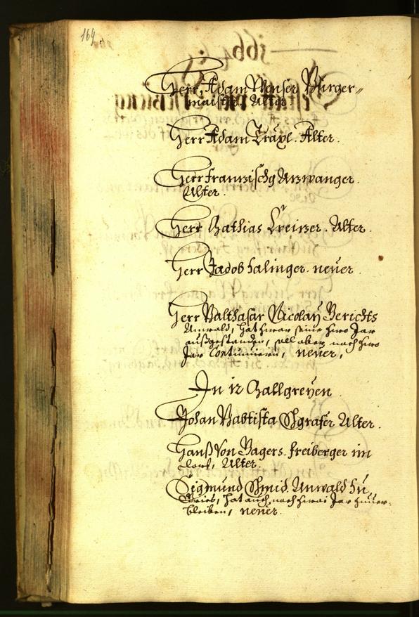 Archivio Storico della Città di Bolzano - BOhisto protocollo consiliare 1664 