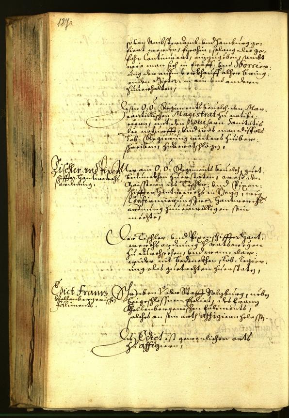 Civic Archives of Bozen-Bolzano - BOhisto Minutes of the council 1664 