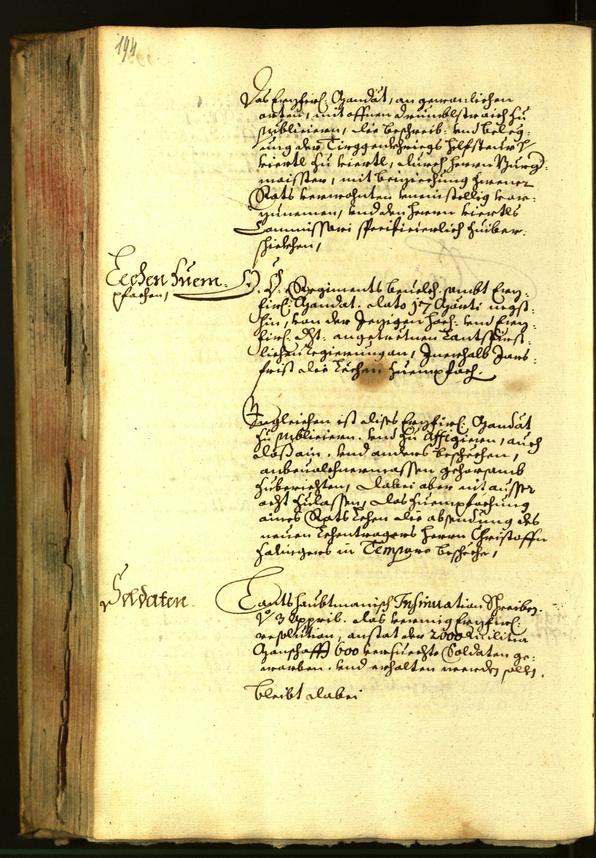 Civic Archives of Bozen-Bolzano - BOhisto Minutes of the council 1664 