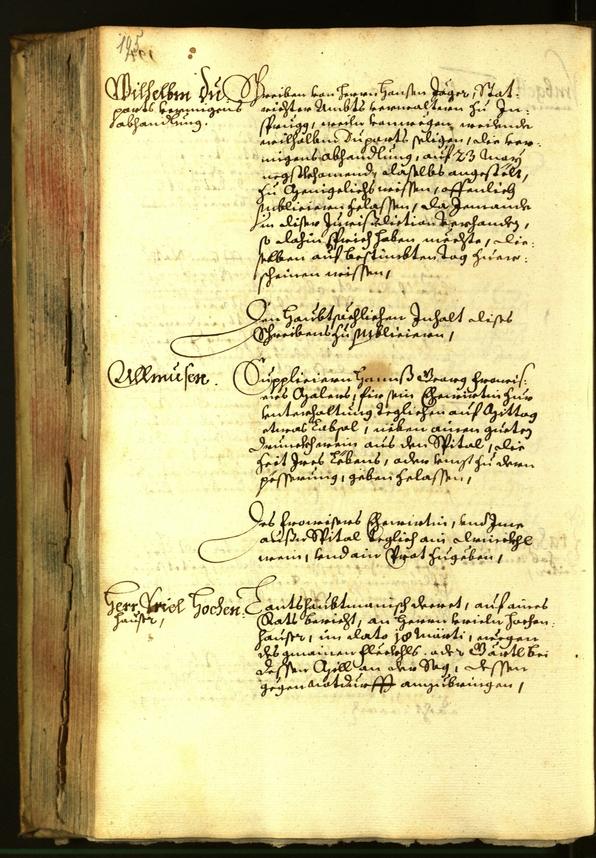 Archivio Storico della Città di Bolzano - BOhisto protocollo consiliare 1664 