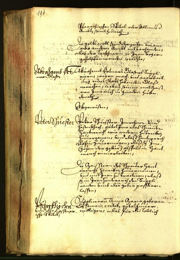 Stadtarchiv Bozen - BOhisto Ratsprotokoll 1664 