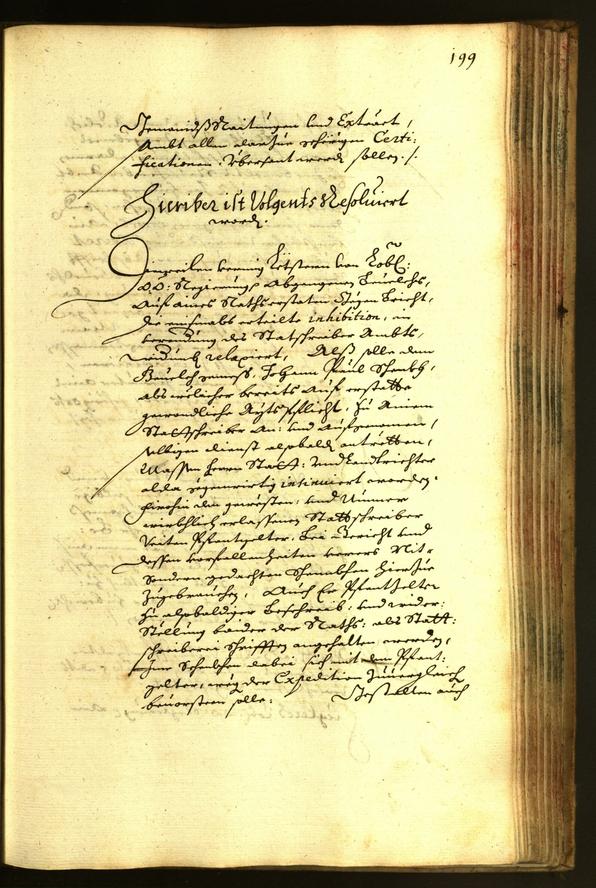 Civic Archives of Bozen-Bolzano - BOhisto Minutes of the council 1664 