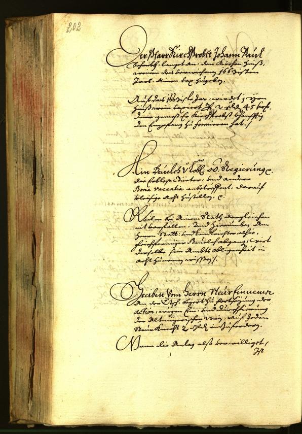 Civic Archives of Bozen-Bolzano - BOhisto Minutes of the council 1664 