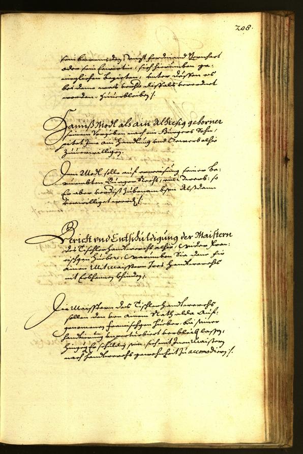 Civic Archives of Bozen-Bolzano - BOhisto Minutes of the council 1664 