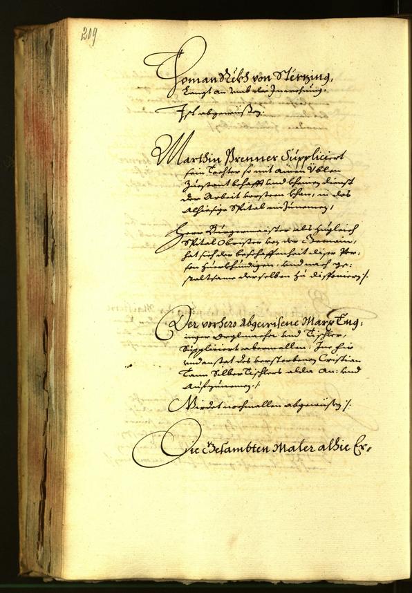 Civic Archives of Bozen-Bolzano - BOhisto Minutes of the council 1664 