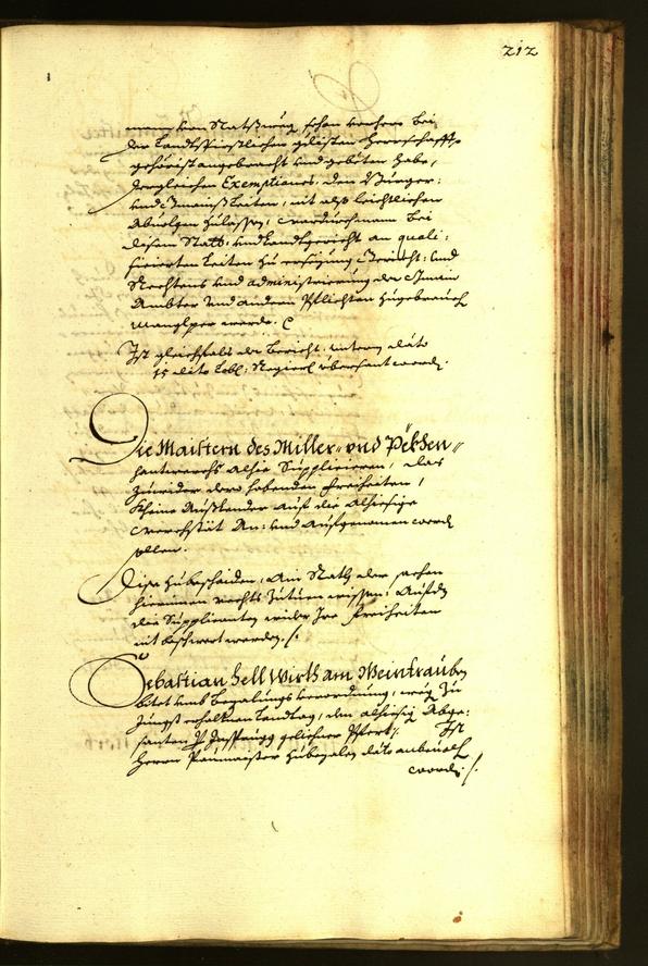 Civic Archives of Bozen-Bolzano - BOhisto Minutes of the council 1664 