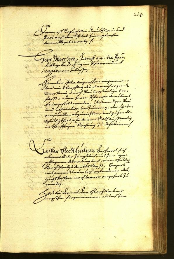 Civic Archives of Bozen-Bolzano - BOhisto Minutes of the council 1664 