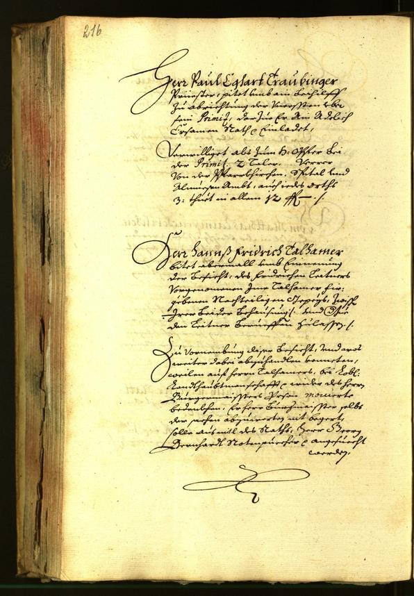 Civic Archives of Bozen-Bolzano - BOhisto Minutes of the council 1664 