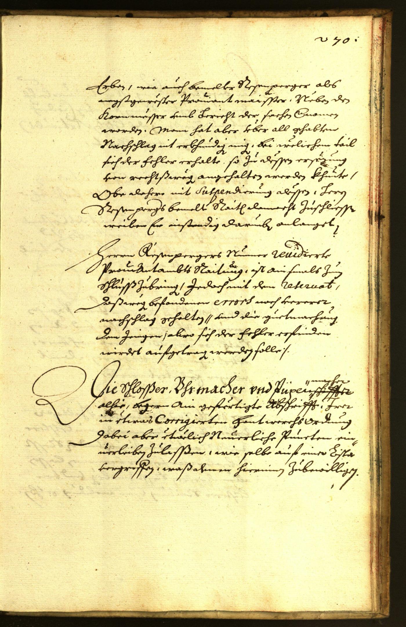 Stadtarchiv Bozen - BOhisto Ratsprotokoll 1664 