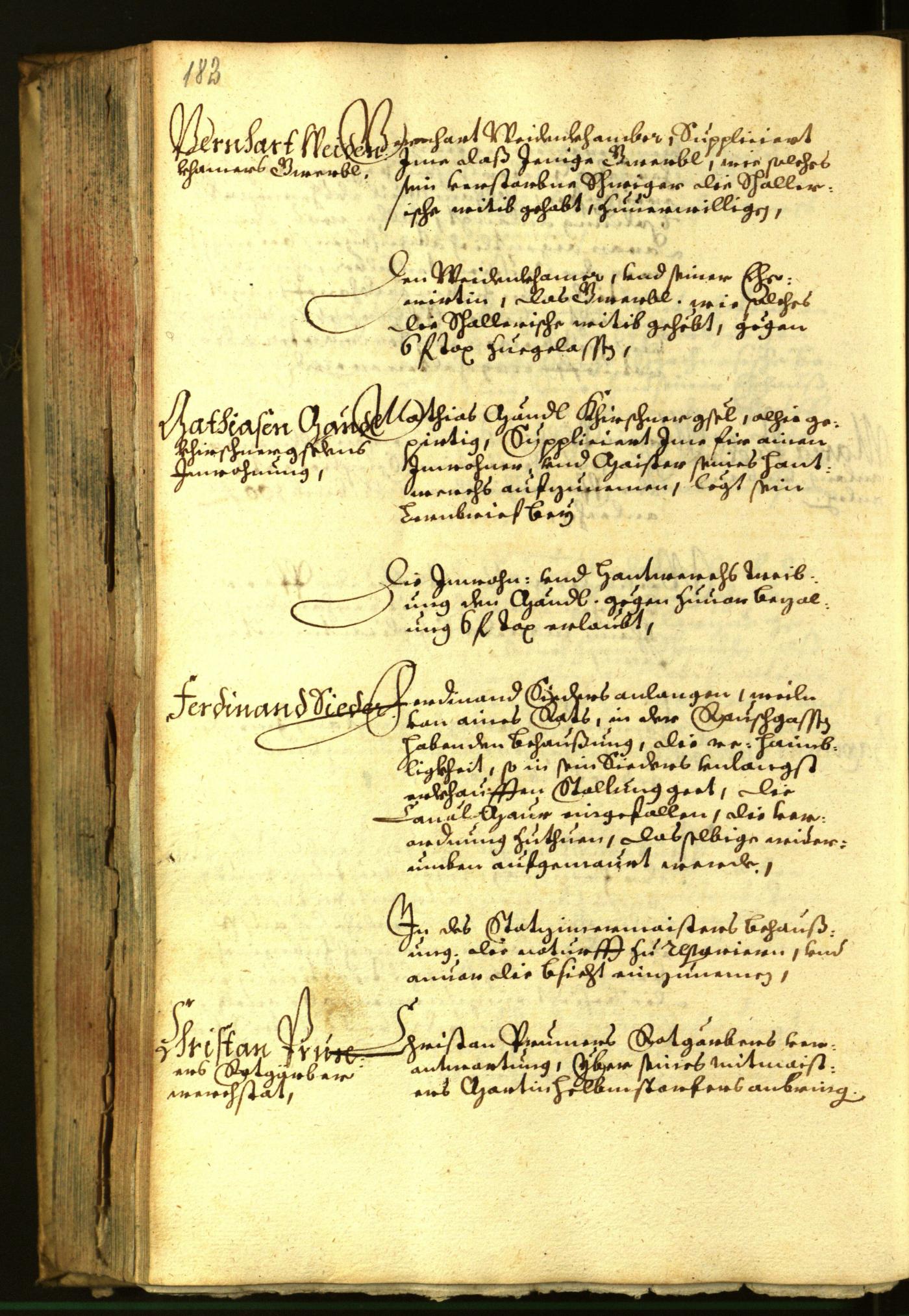 Civic Archives of Bozen-Bolzano - BOhisto Minutes of the council 1664 