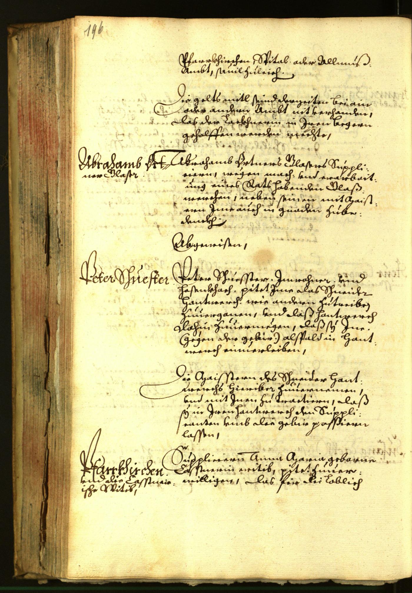 Stadtarchiv Bozen - BOhisto Ratsprotokoll 1664 