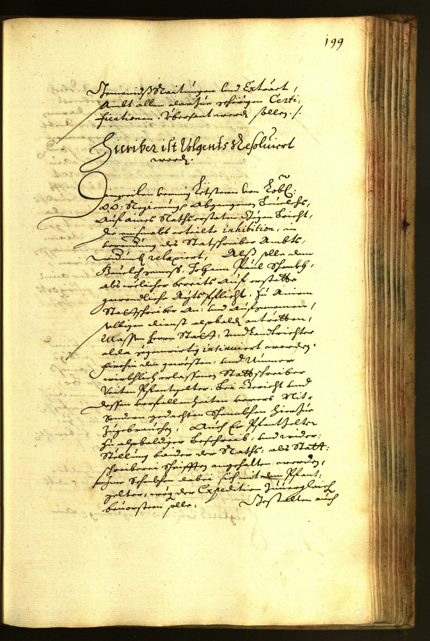 Archivio Storico della Città di Bolzano - BOhisto protocollo consiliare 1664 