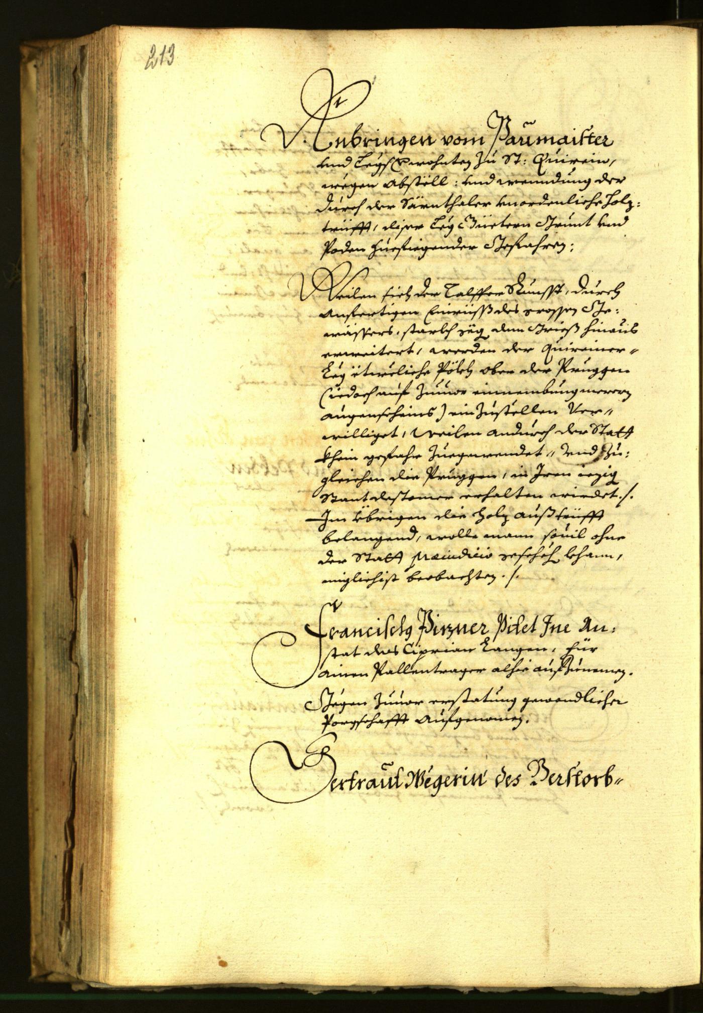 Civic Archives of Bozen-Bolzano - BOhisto Minutes of the council 1664 