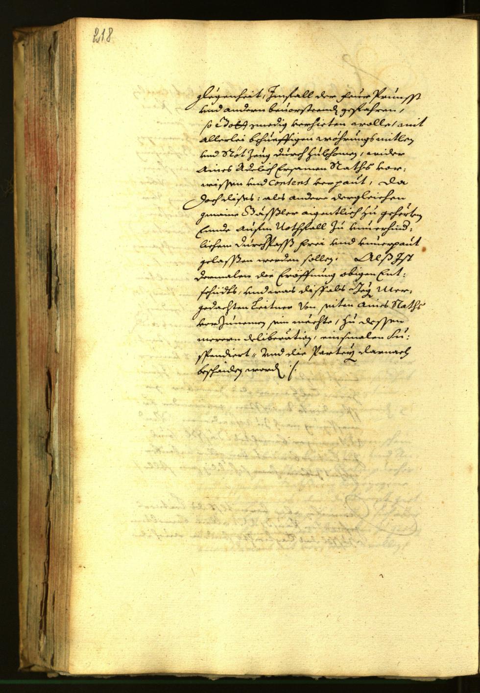 Stadtarchiv Bozen - BOhisto Ratsprotokoll 1664 