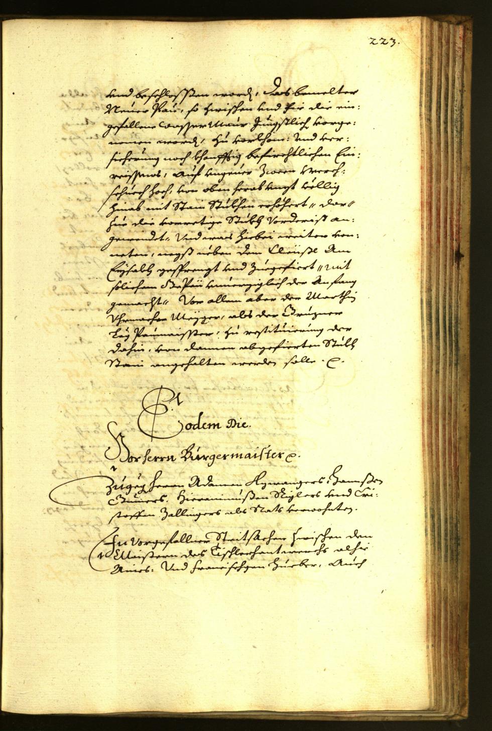 Civic Archives of Bozen-Bolzano - BOhisto Minutes of the council 1664 