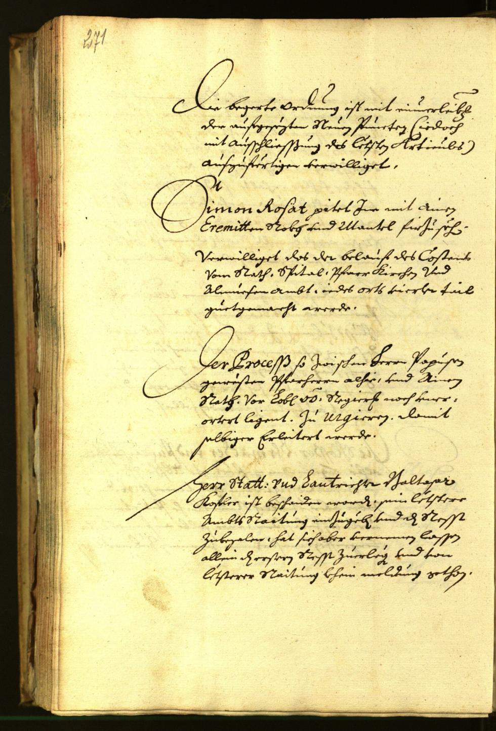 Civic Archives of Bozen-Bolzano - BOhisto Minutes of the council 1664 