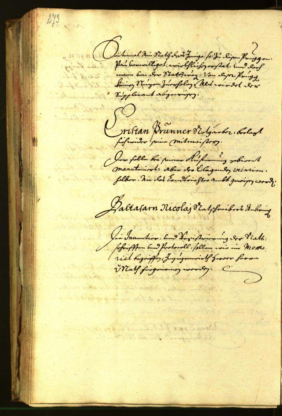 Civic Archives of Bozen-Bolzano - BOhisto Minutes of the council 1664 