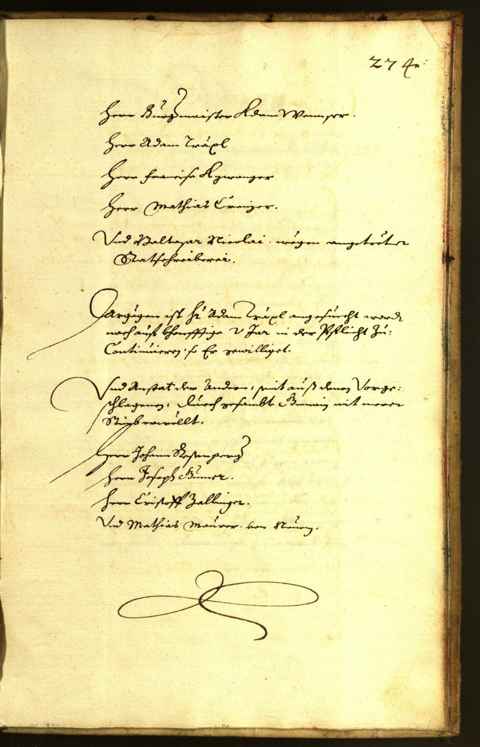 Civic Archives of Bozen-Bolzano - BOhisto Minutes of the council 1664 