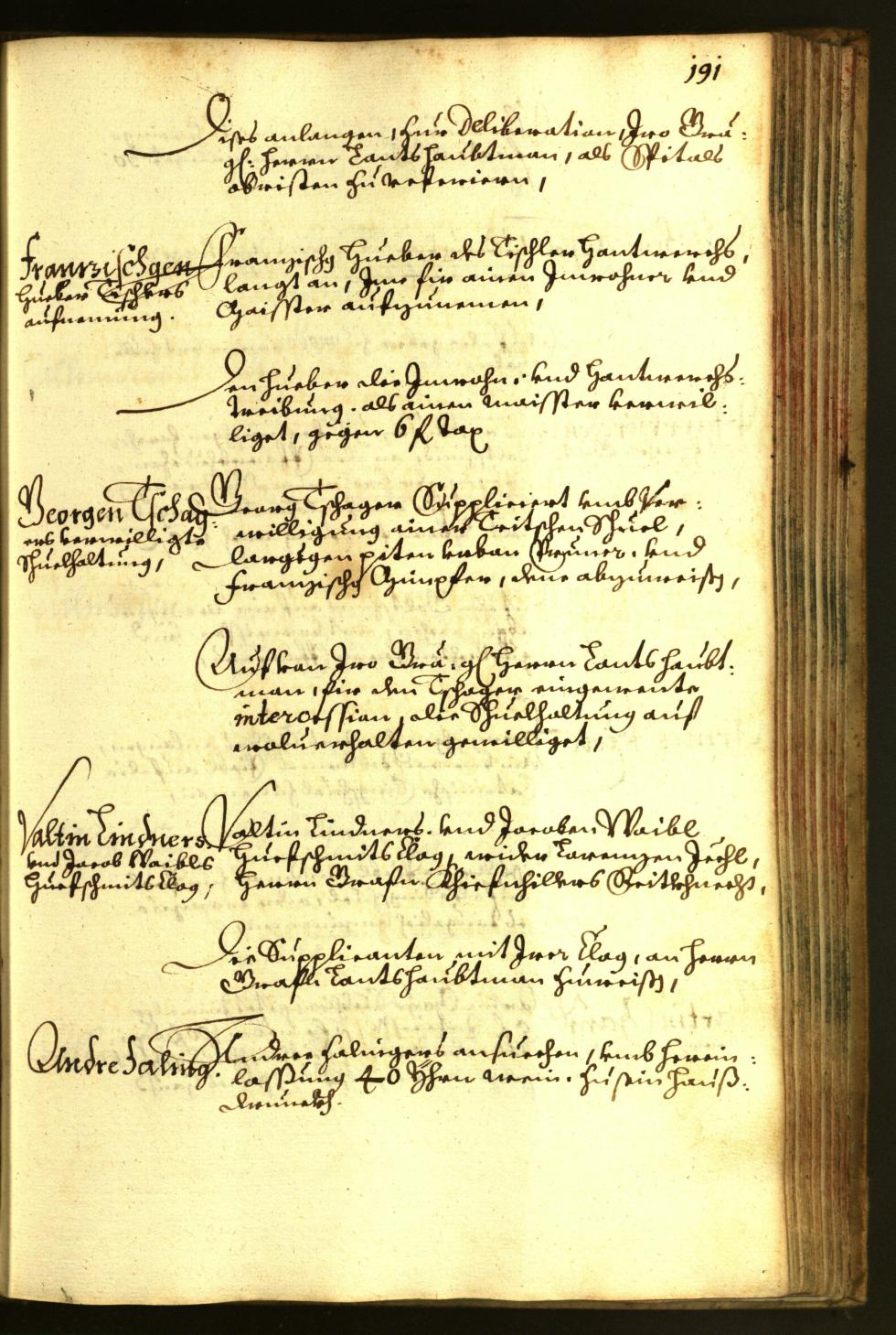 Civic Archives of Bozen-Bolzano - BOhisto Minutes of the council 1664 