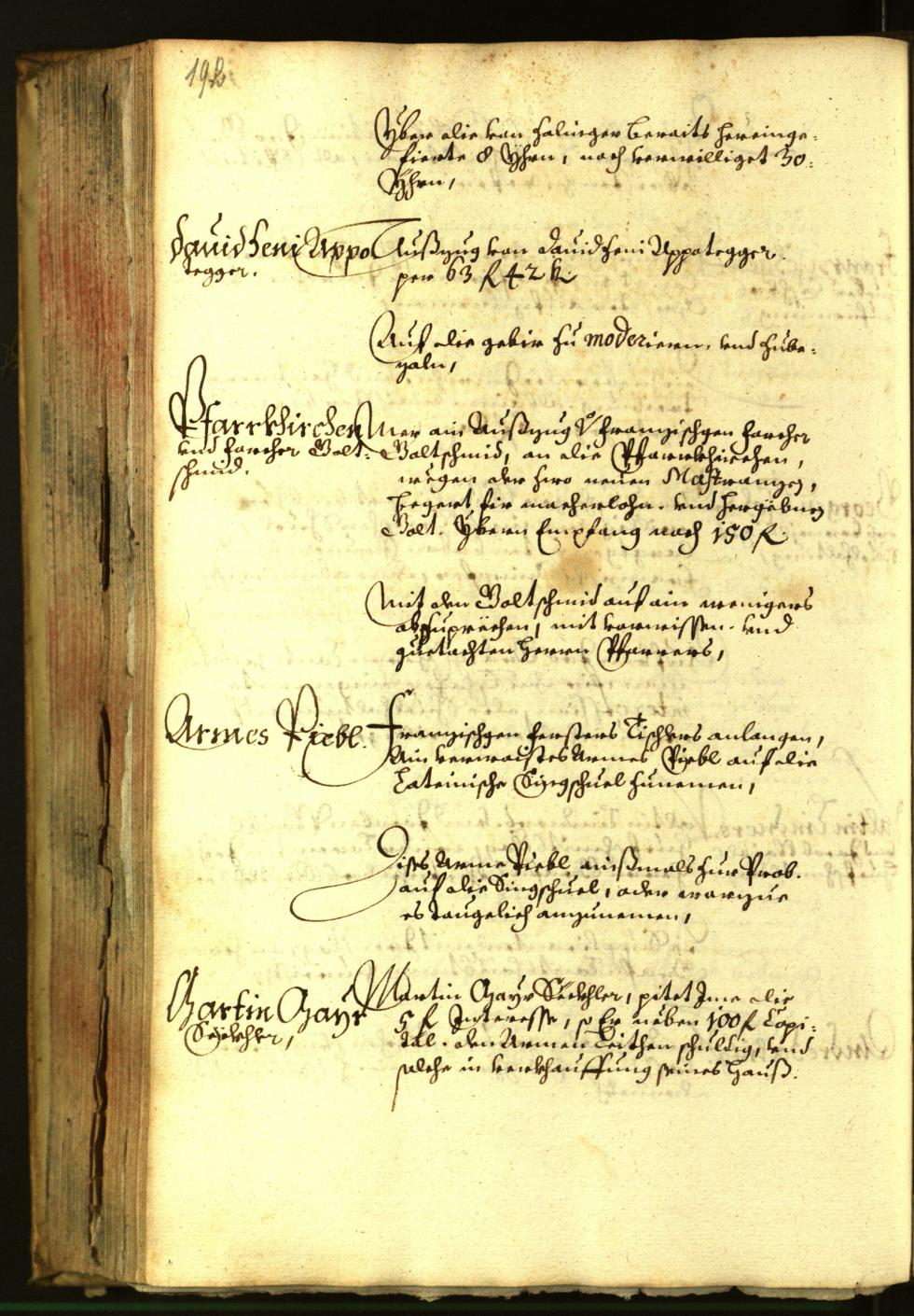 Civic Archives of Bozen-Bolzano - BOhisto Minutes of the council 1664 