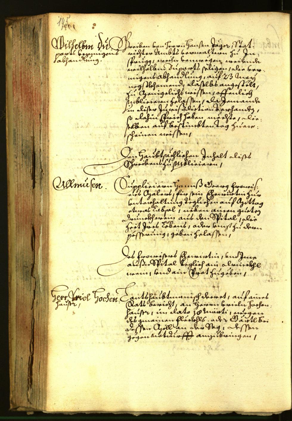 Civic Archives of Bozen-Bolzano - BOhisto Minutes of the council 1664 