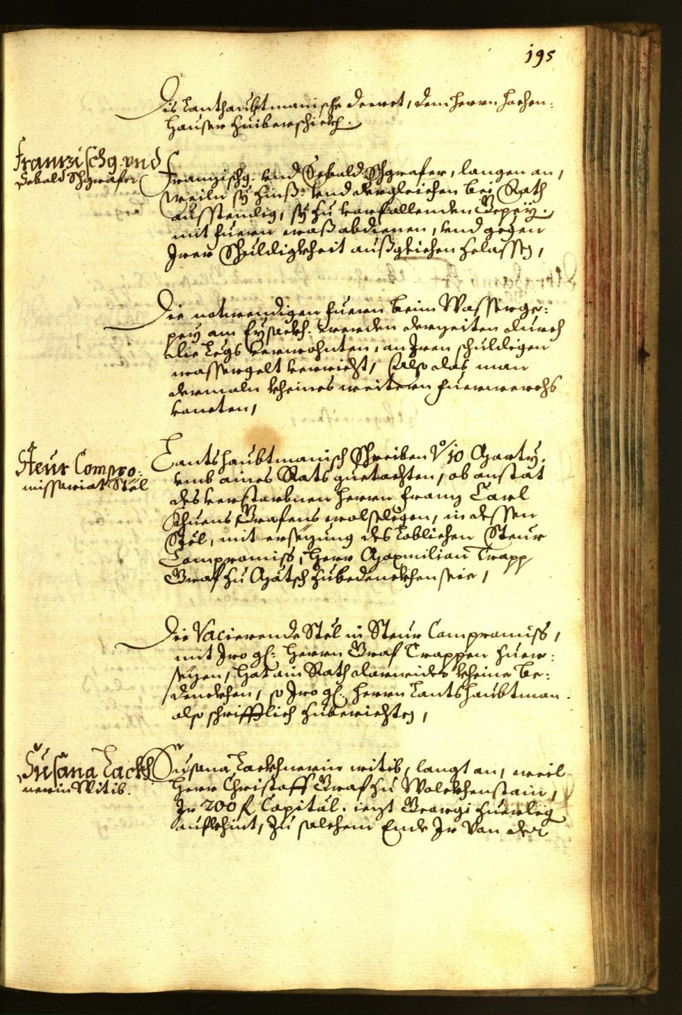 Archivio Storico della Città di Bolzano - BOhisto protocollo consiliare 1664 