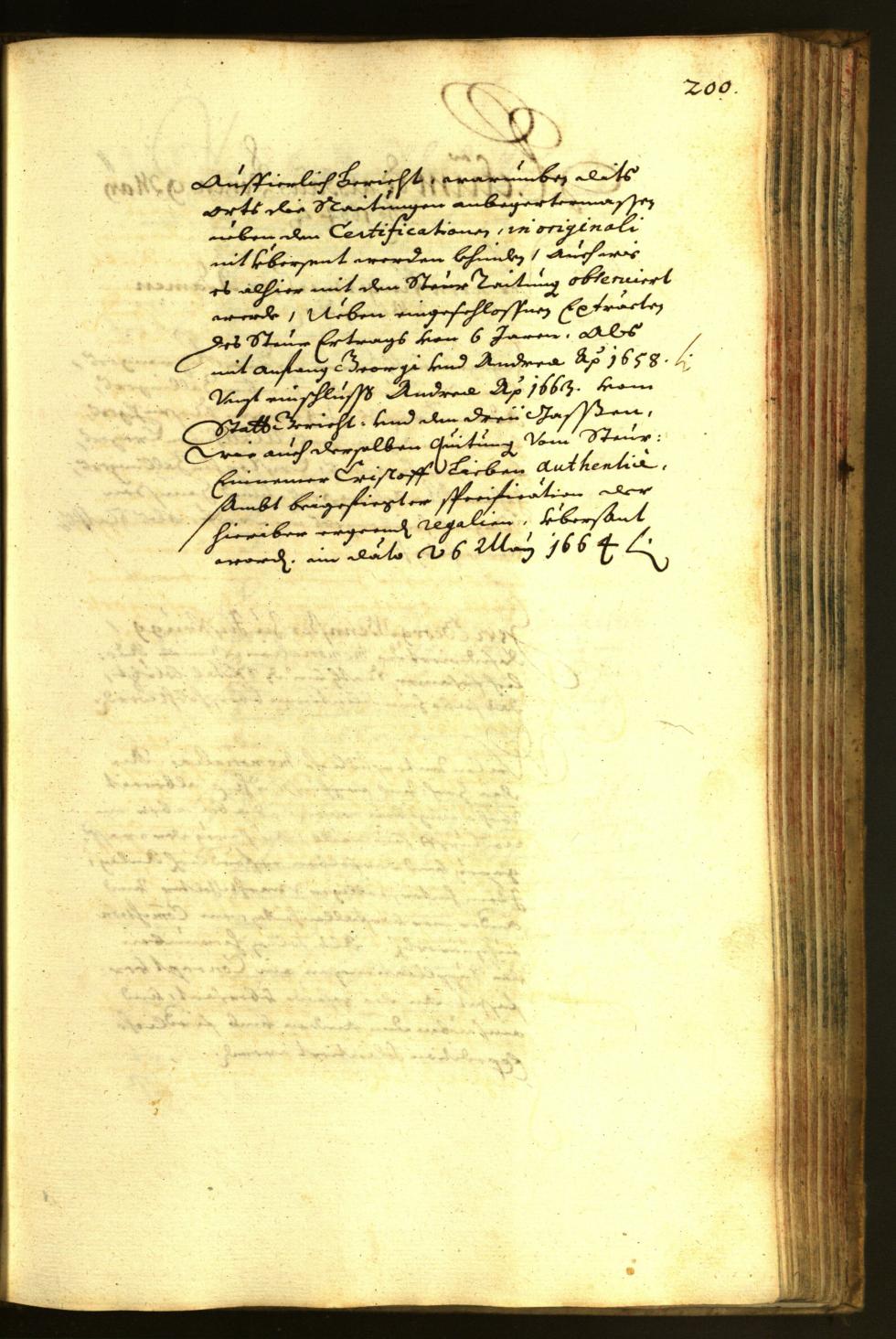 Archivio Storico della Città di Bolzano - BOhisto protocollo consiliare 1664 