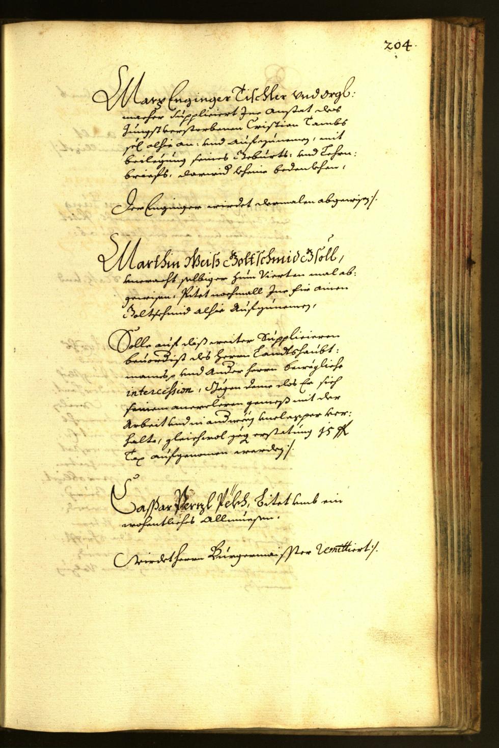 Civic Archives of Bozen-Bolzano - BOhisto Minutes of the council 1664 