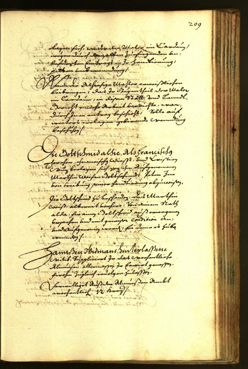 Stadtarchiv Bozen - BOhisto Ratsprotokoll 1664 