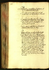 Stadtarchiv Bozen - BOhisto Ratsprotokoll 1664 - 