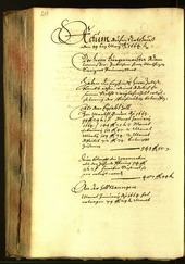 Stadtarchiv Bozen - BOhisto Ratsprotokoll 1664 - 