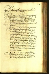 Stadtarchiv Bozen - BOhisto Ratsprotokoll 1664 - 